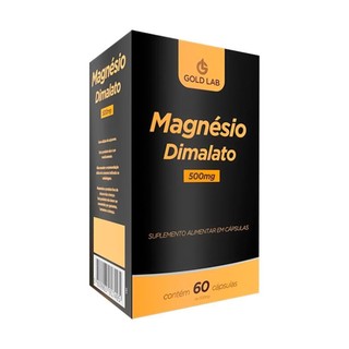 MAGNÉSIO DIMALATO 500MG COM 60 CÁPSULAS em Oferta na Shopee