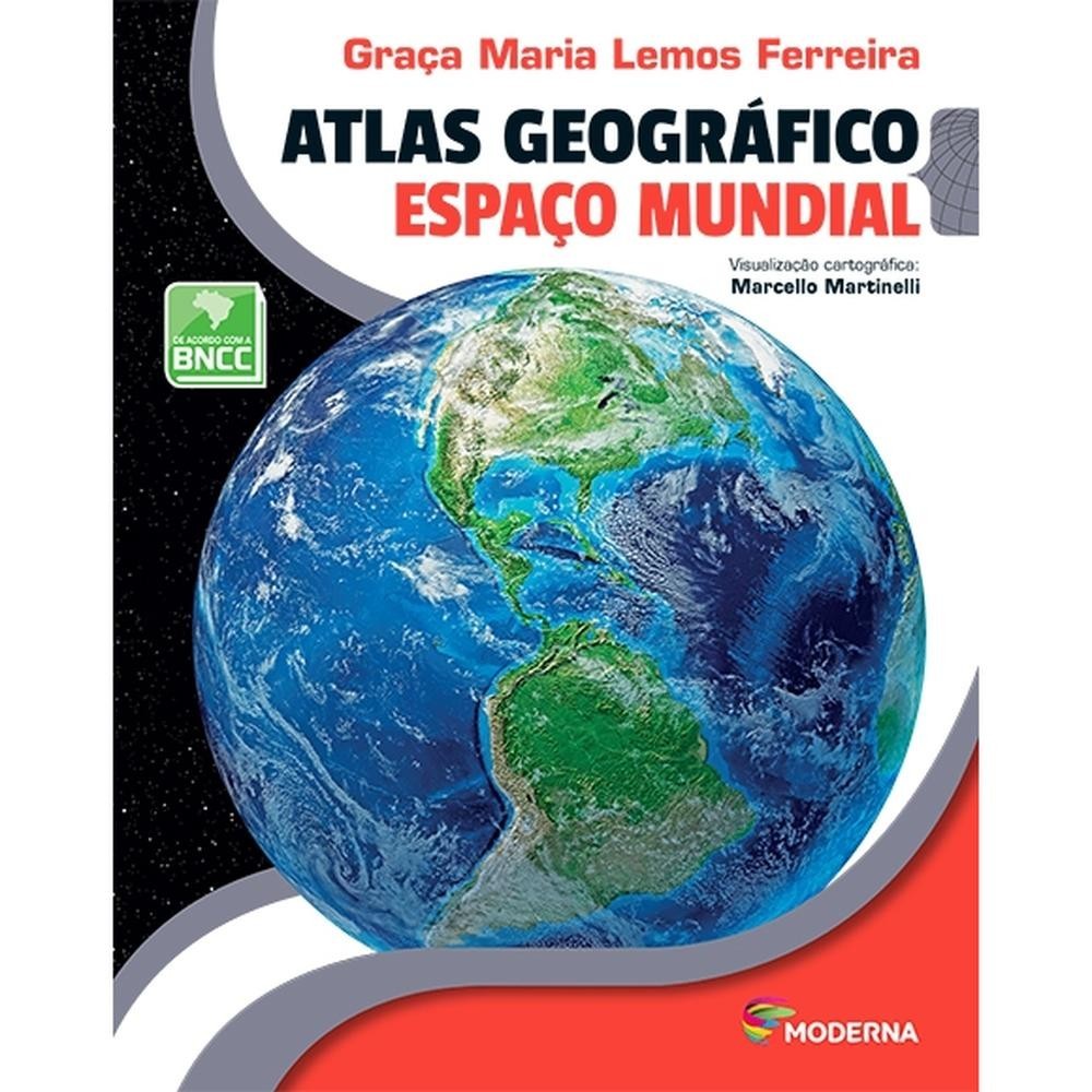 Atlas geográfico - Editora Moderna em Oferta na Shopee