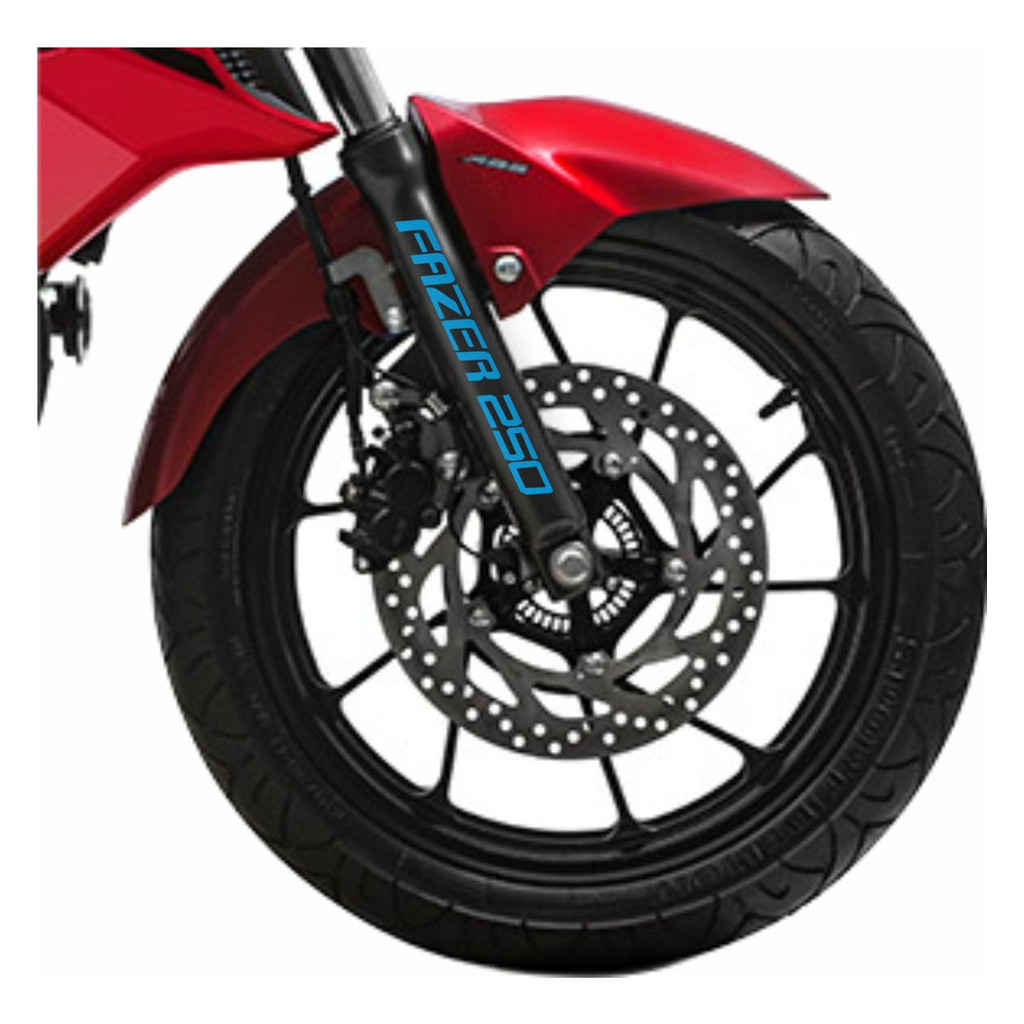 Adesivo Refletivo Para Canela, Bengala de moto Yamaha Fazer 250 FZ25 FZ 25 adhesive