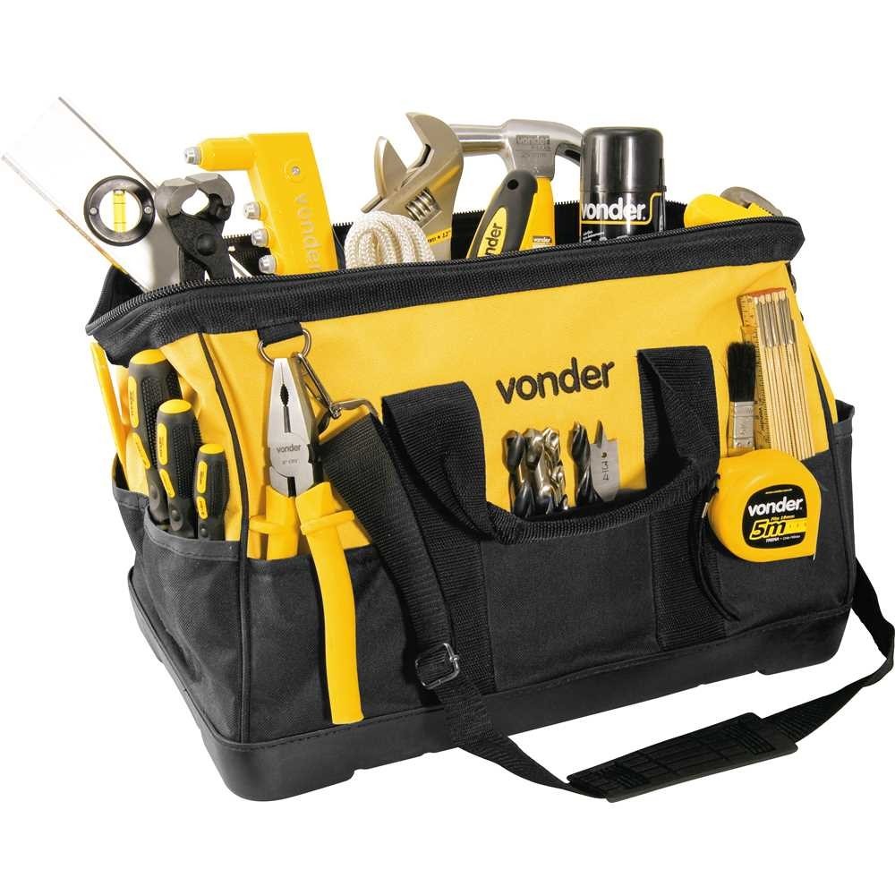 Bolsa Em Lona Para Ferramentas 43 X 24 X 30 Cm Vonder · foto 2