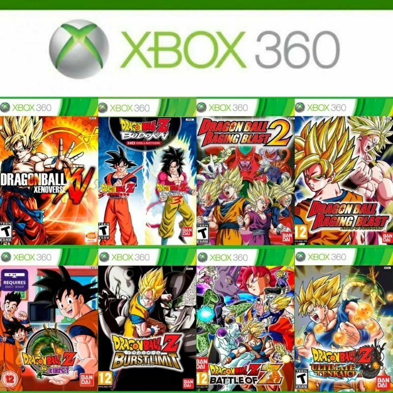 Jogos Dragon Ball Xbox 360