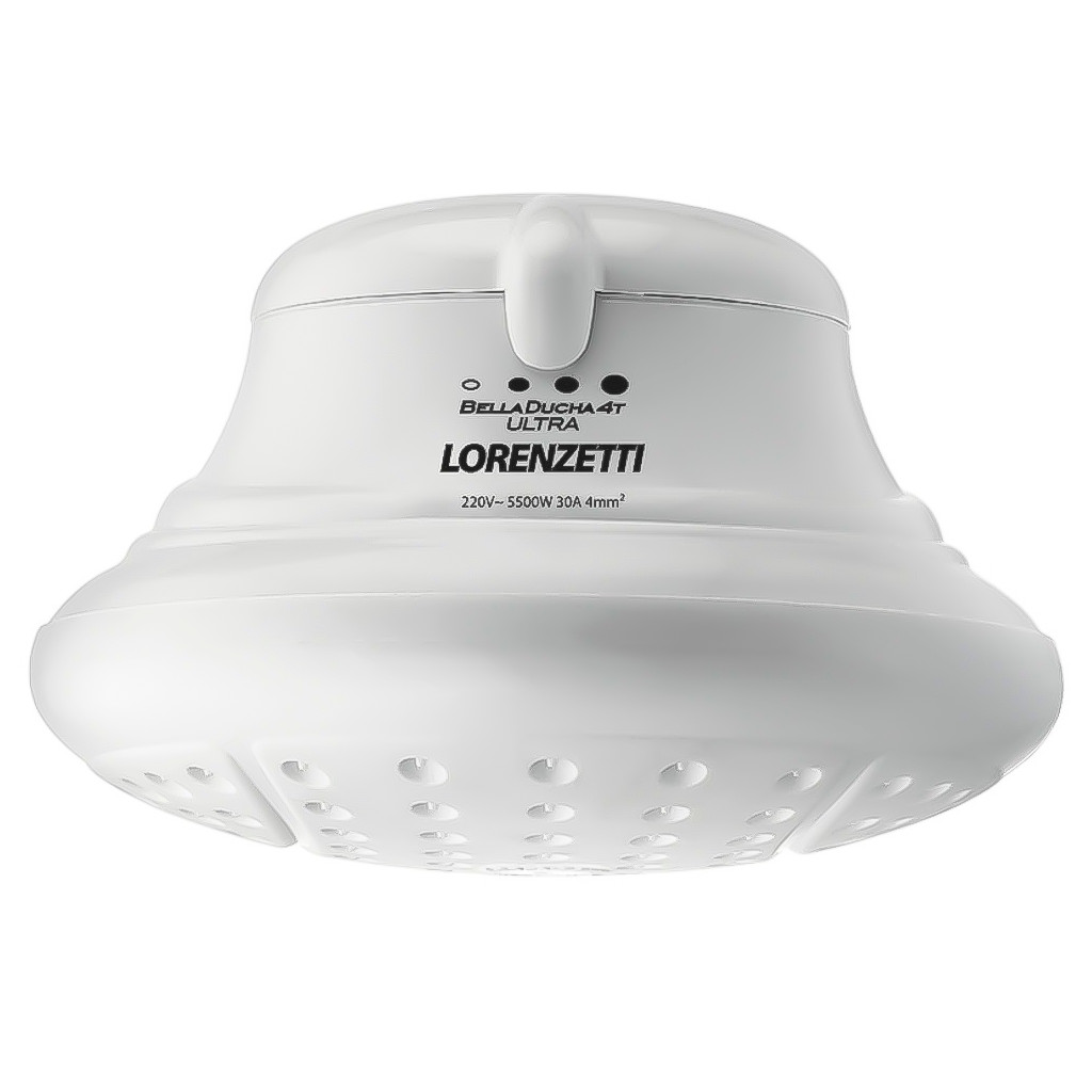 Chuveiro Elétrico Bella Ducha Branco Com 4 Temperaturas 5500w 110v Ou 6800w 220v - LORENZETTI em Oferta na Shopee