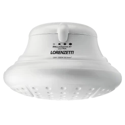 Chuveiro Elétrico Bella Ducha Branco Com 4 Temperaturas 5500w 110v Ou 6800w 220v - LORENZETTI