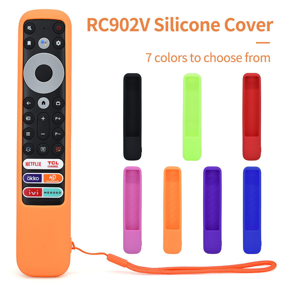 Capa Protetora De Silicone Para Controle Remoto TV TCL RC902V FMR1 FAR1