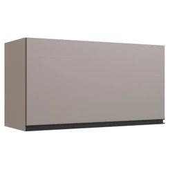 Armário Aéreo Cozinha 80 Cm 1 Porta Basculante Fumê - Quiditá Móveis