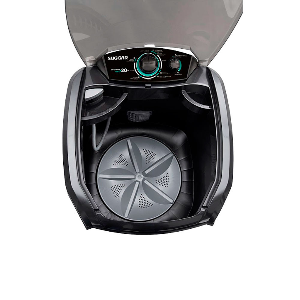 Detalhes do Lavadora de Roupas Semi-Automática Suggar Lavamax Eco 20 KG
