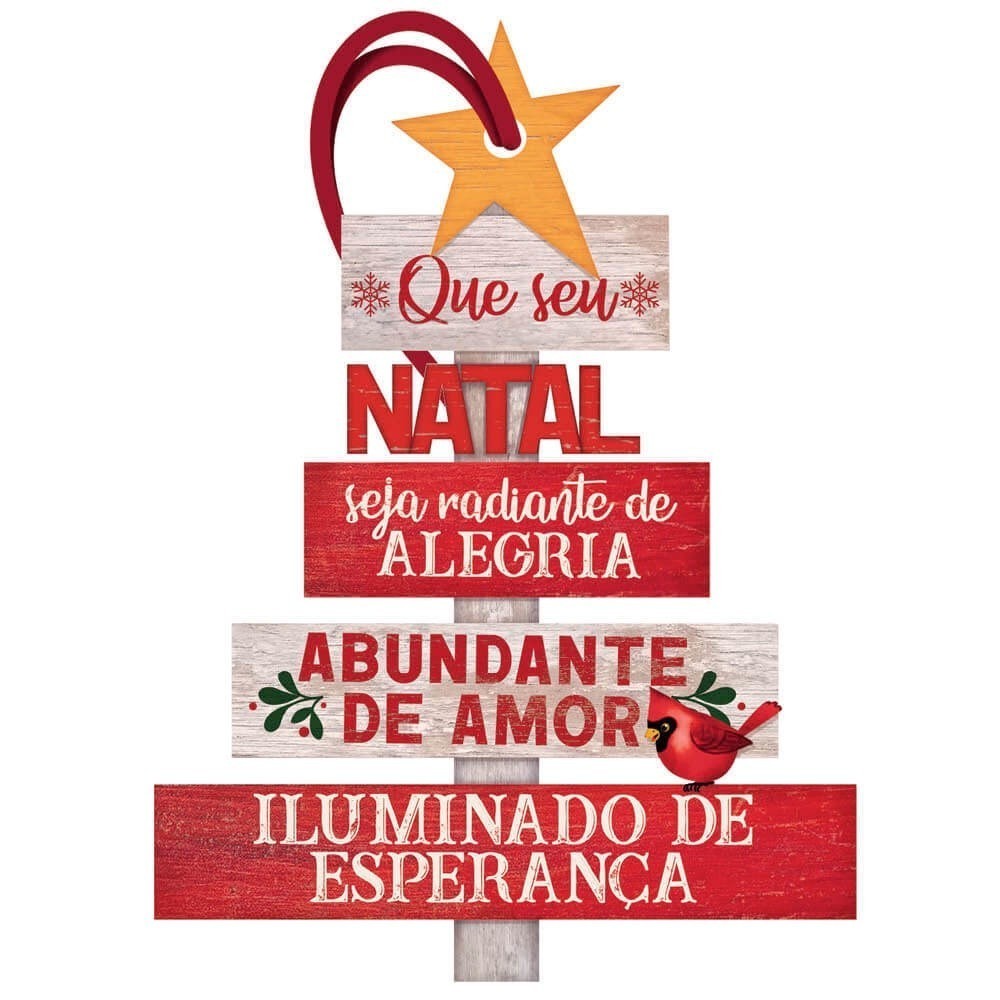 natal papai noel feliz natal 1 peça decorativa 20cm envio em 24h envio em 24h