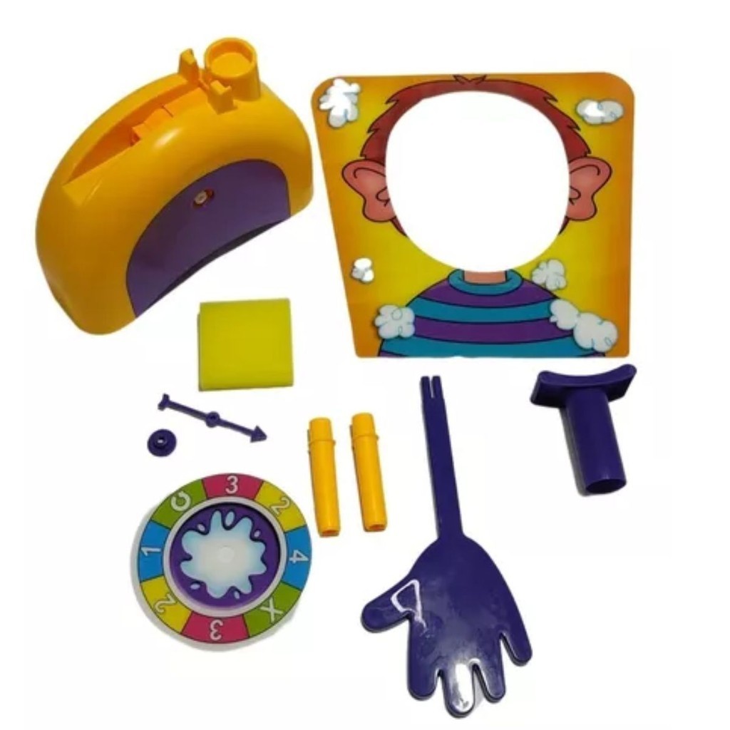 Jogo Torta Na Cara Roleta Brinquedo Interativo Infantil
