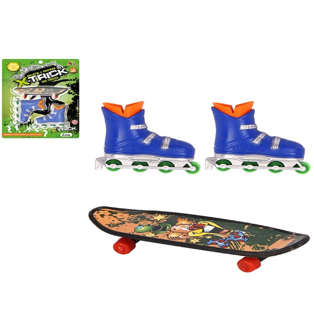 Patins Skate Dedo Rampa Fingerboard Brinquedo Radical