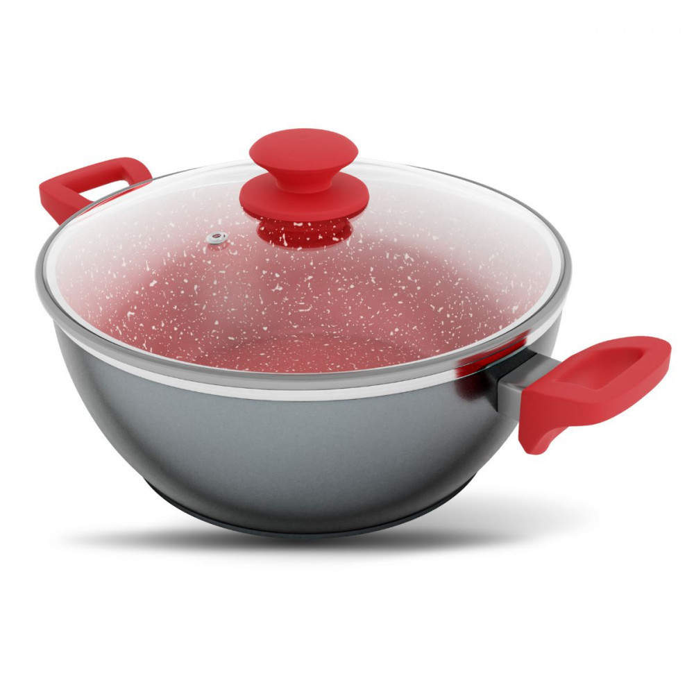 Panela Philco PPH280ACR Redstone Com Tampa De Vidro 6,1l em Oferta na Shopee