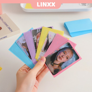 LINXX 50 Pcs 61 * 91mm Dopamina Cartão Fotográfico Colorido Mangas Protetoras Filme Protetor De Transparente Embalagem Fosca Saco De em Oferta na Shopee