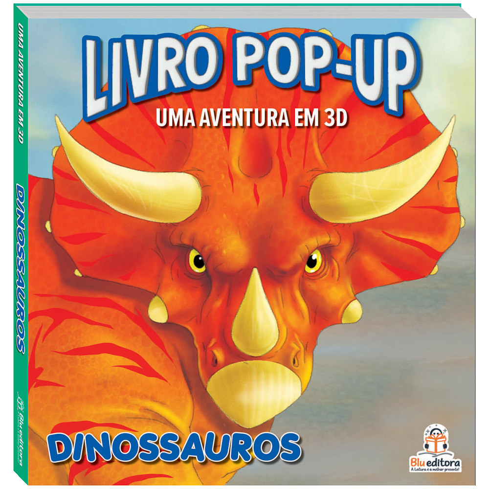 Aventura Pop-up: Dinossauro – Surpresas incríveis e dinossauros em 3D neste livro interativo! em Oferta na Shopee