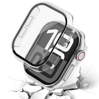 Capa Para Relogio Apple Watch Original series 11 10 Case 42mm 46mm PC com Película Protetora Temperada em Oferta na Shopee