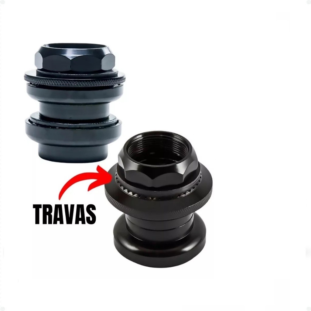 Caixa de Direção STANDARD 22.2 para Bicicleta Aro 26 e 29 - Jogo Jogo Caixa de Direção Standard 22.2 …