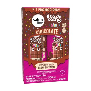Kit Shampoo e Condicionador Chocolate #todecacho Kids em Oferta na Shopee