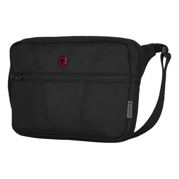 Bolsa Transversal Wenger BC Style, Tablet até 16" - Organizador de Cabos e Cartões Alça Ajustável, Interior Acolchoado