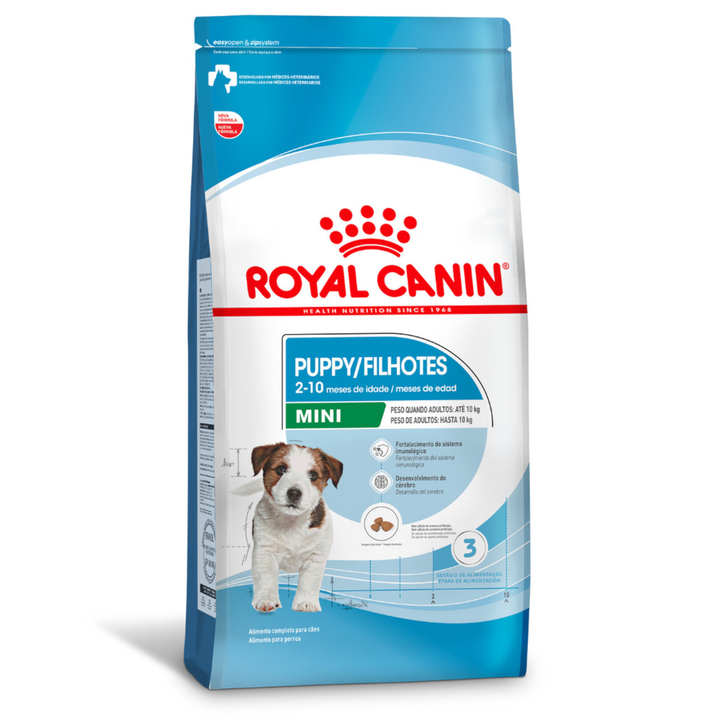 Ração Royal Canin Mini Puppy para Cachorros Filhotes Mini 7,5kg em Oferta na Shopee