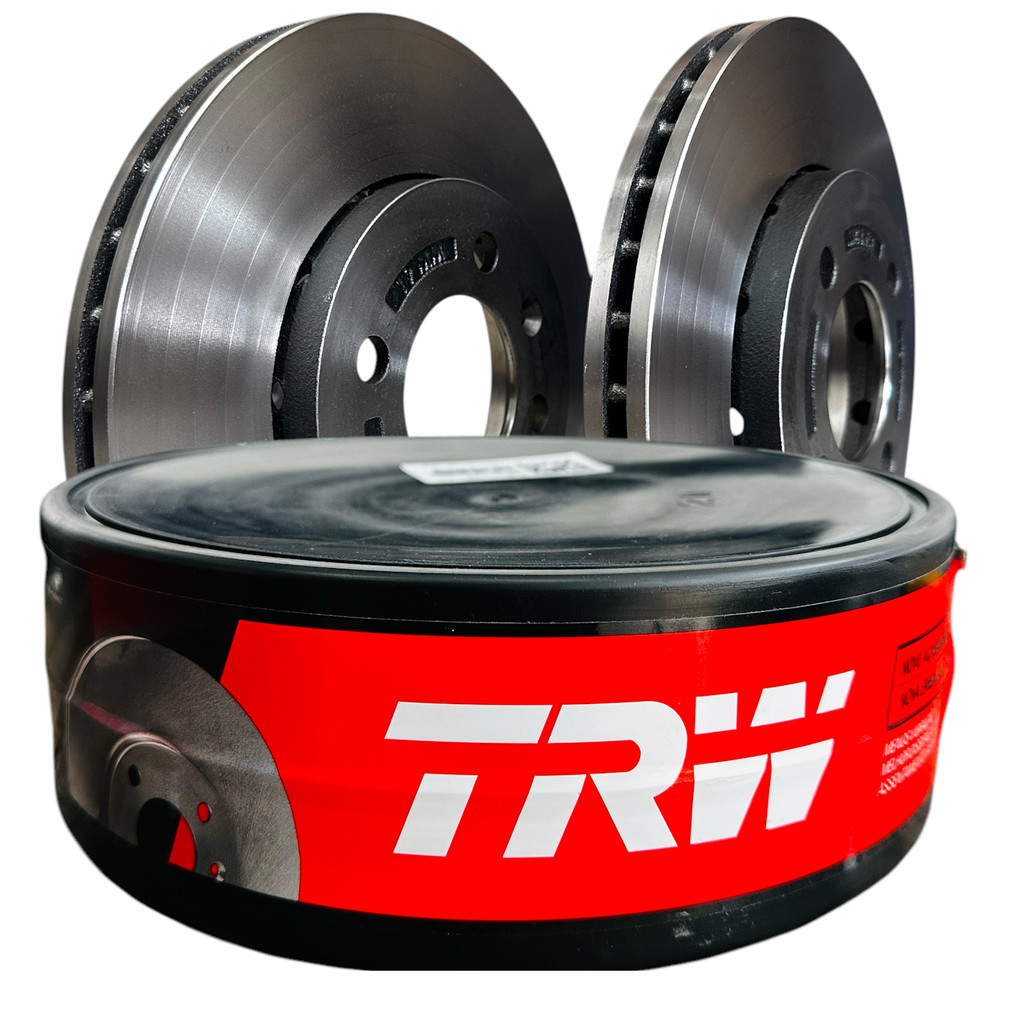 Par Discos Freio Dianteiro Bora Golf Fox 1.6 Original TRW