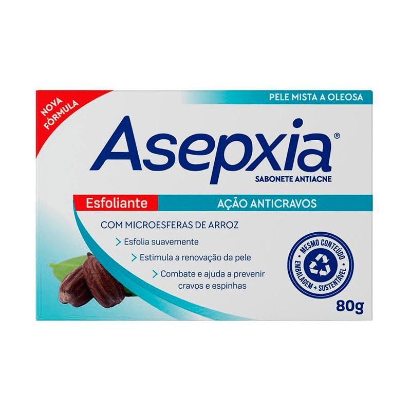 Sabonete em Barra Asepxia Esfoliante Ação Anticravos 80g