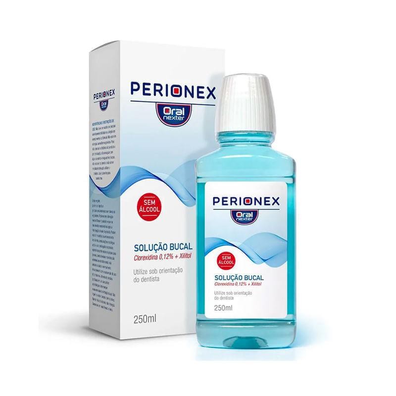 Enxaguante Bucal Perionex Oral Nexter Sem Álcool 250ml em Oferta na Shopee