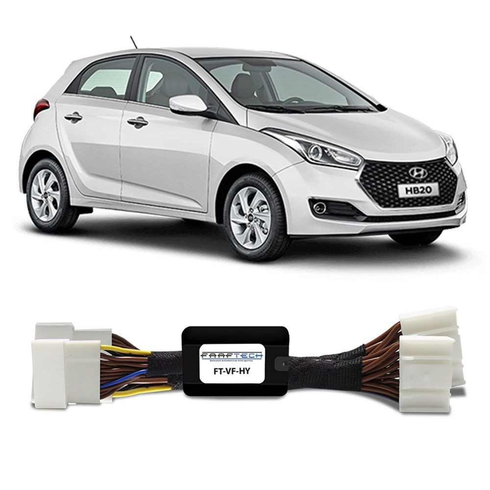 Interface Tela Hyundai HB20 2015 a 2019 Faaftech FT-VF-HY Desbloqueio DVD TV USB Câmera de Ré em Oferta na Shopee