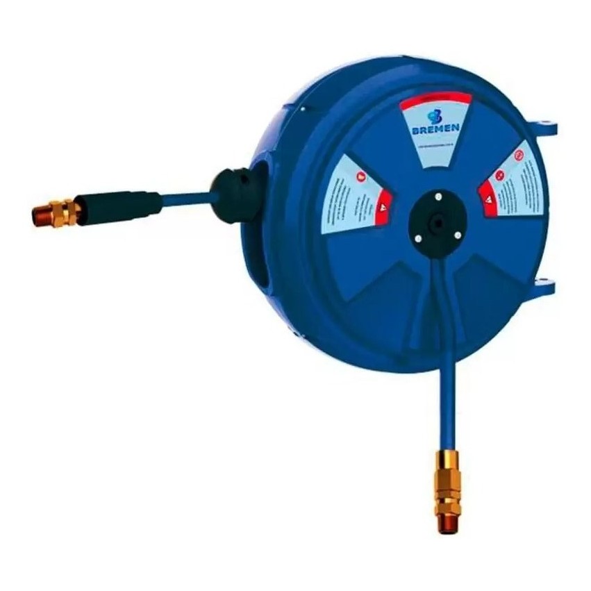 Carretel Retrátil Automático Para Água E Ar 15m 5/16" Bremen 8113