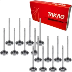 Kit Valvulas De Admissao Escape Clio Duster Logan Sandero Kangoo Scenic Symbol Fluence 1.6 16v K4m
