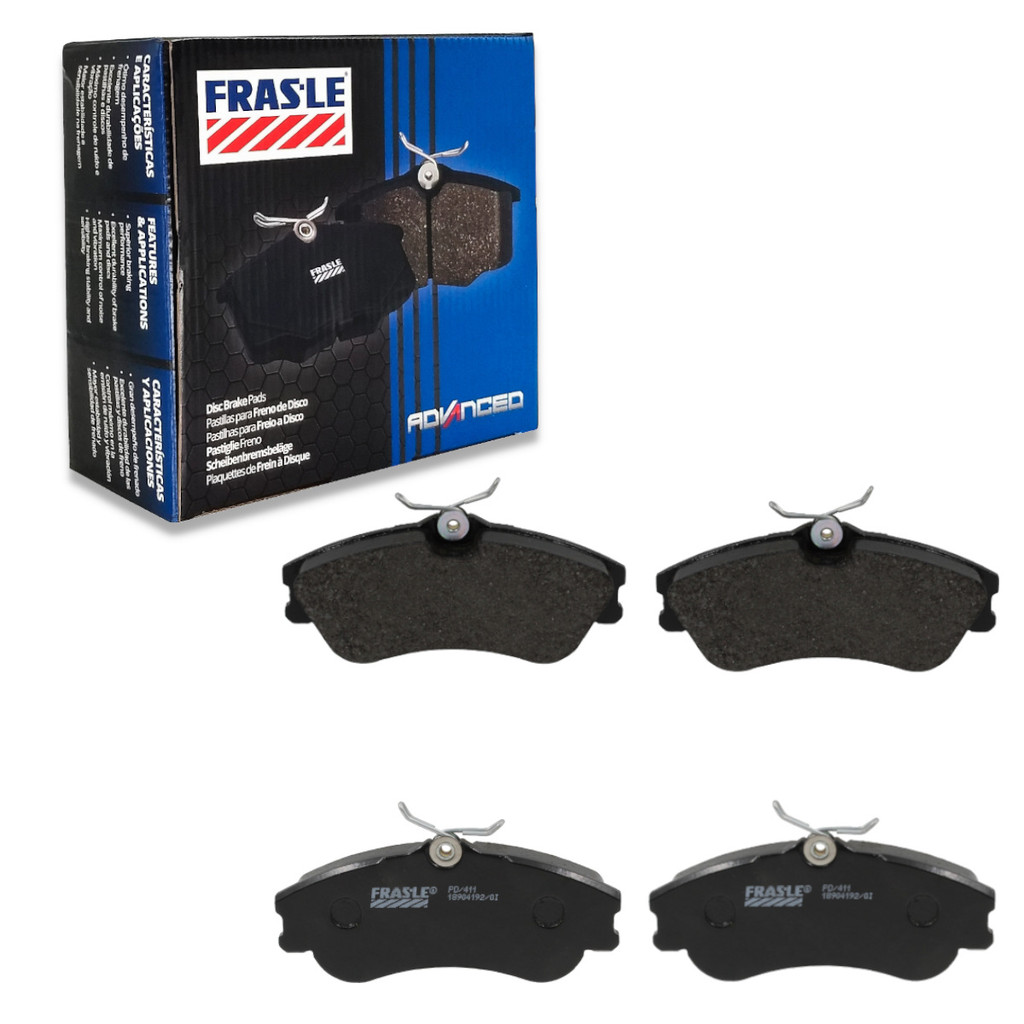 Pastilha de Freio Dianteira Peugeot 207 1.6 16v 2008/2013 Citroen Xsara Picasso 1.6 2.0 16v 2001/2013 - Frasle PD411