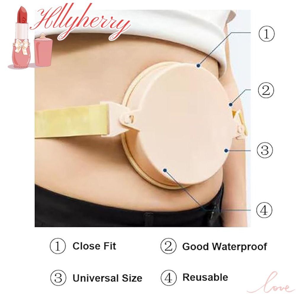 Capa De Banho De Ostomia HLLYHERRY , Capas De Bolsa À Prova D'água Fáceis De Limpar , Lavável Para Colostomia em Oferta na Shopee