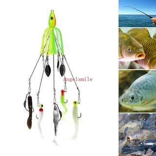 Kits Pesca Guarda-Chuva 5 Armas Iscas Robalo