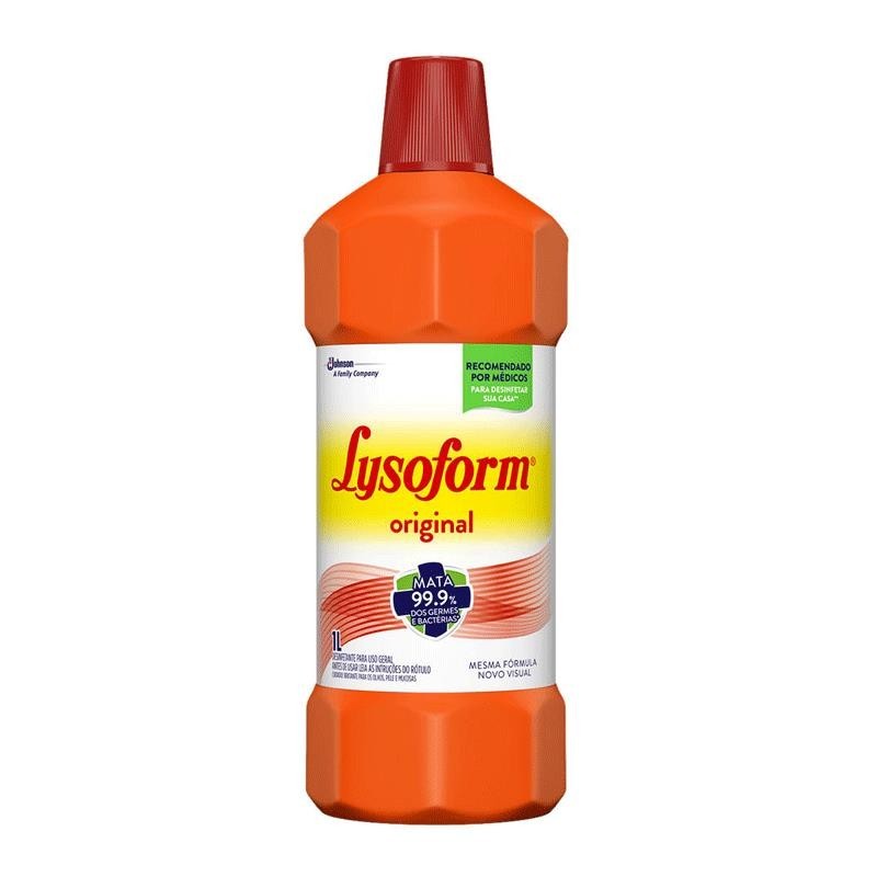 Desinfetante bruto original 1L- Lysoform em Oferta na Shopee
