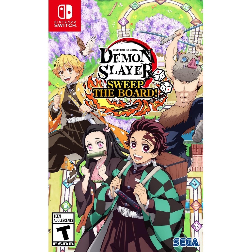 Demon Slayer Kimetsu no Yaiba Sweep the Board Switch Midia Fisica