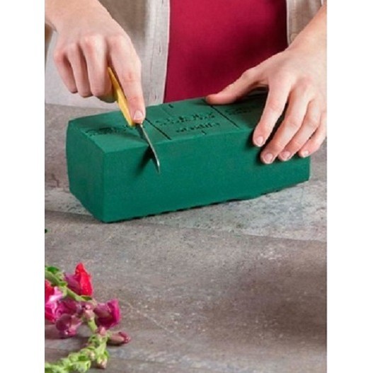 Espuma Esponja Floral Tijolo Fenolica Arranjos de Flores e Plantas Decoração 22.5X10X6.5  1 Unidade em Oferta na Shopee