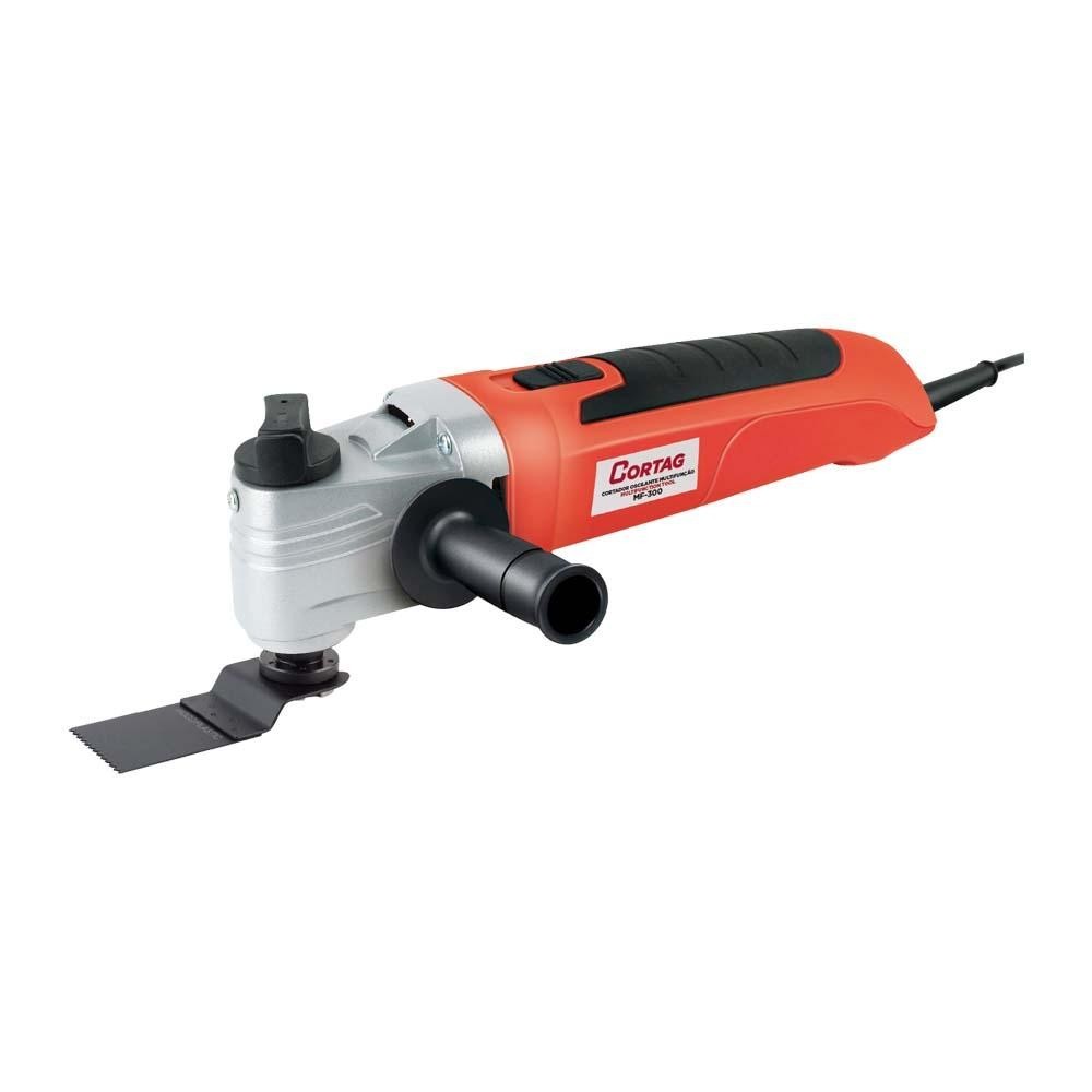 Cortador Elétrico Oscilante Multifunção Serra Corta 220v Cortag Madeira Plástico Drywall Versátil
