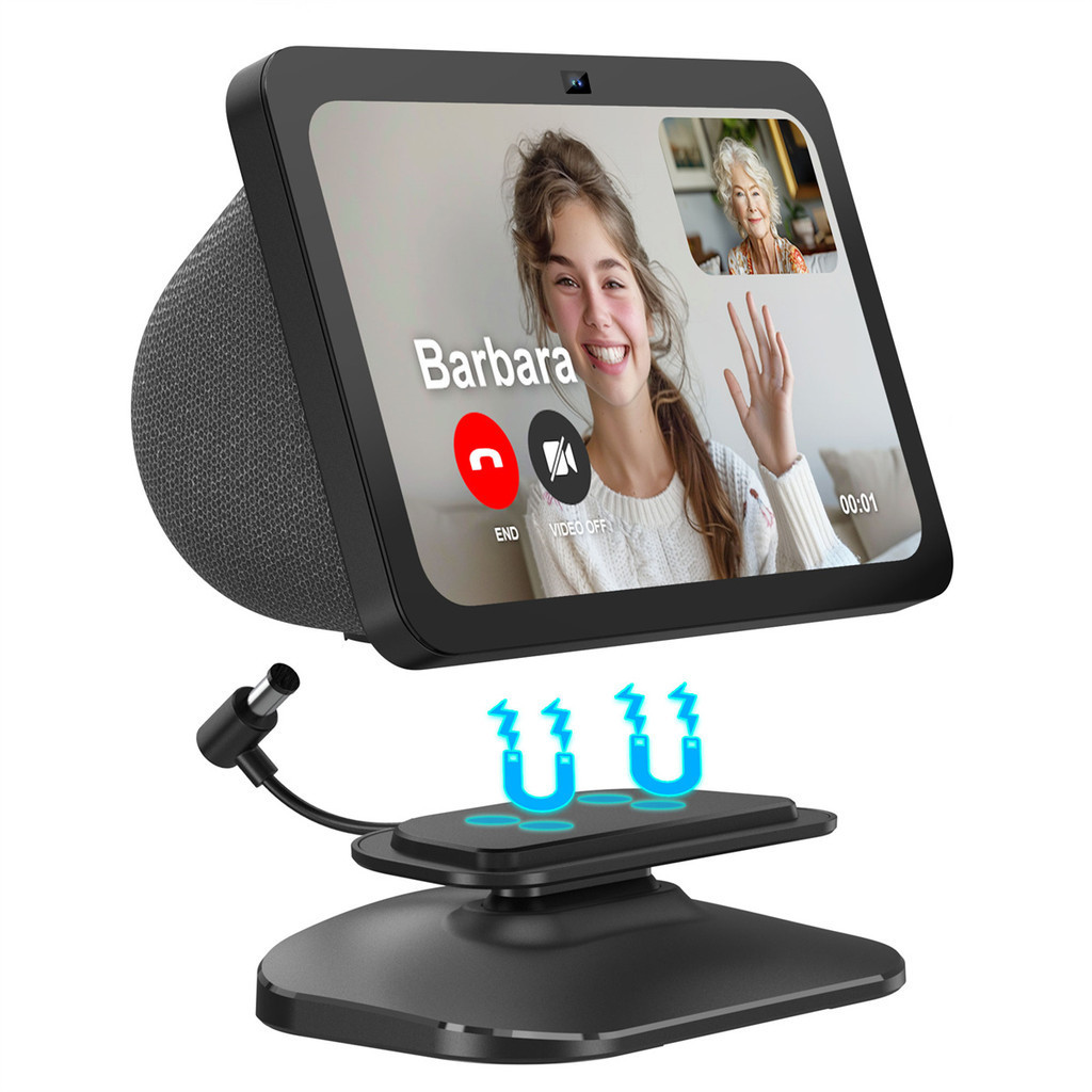 SPORTLINK Compatível Com O Echo Show 8 Suporte De Mesa Porta Carregador Magnético De 3a Geração Pode Carregar Fones De Ouvido Telefones Móveis em Oferta na Shopee