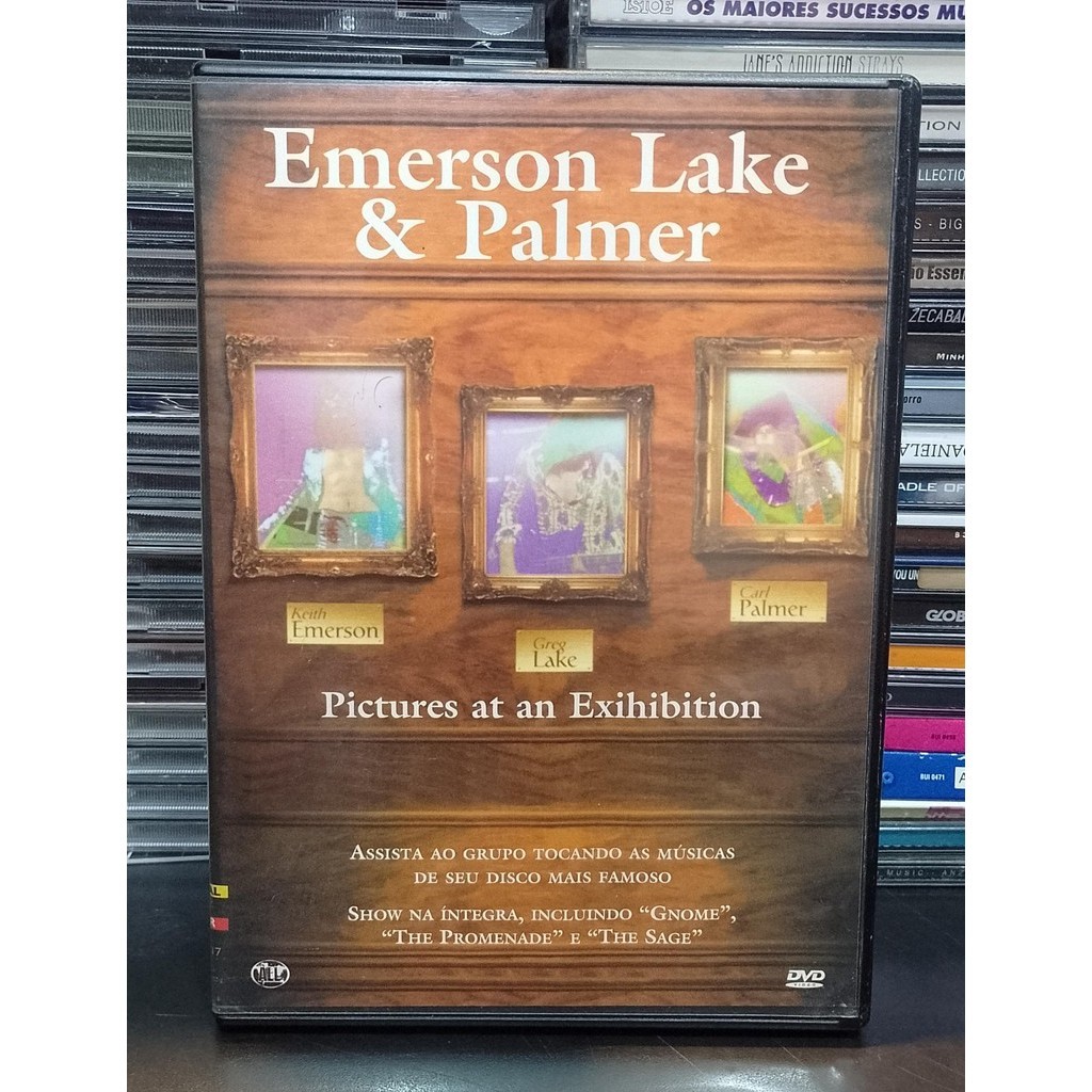 Dvd Usado Emerson Lake e Palmer Pictures at an Exihibition