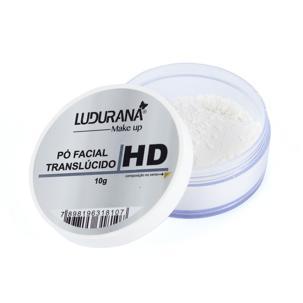 Tálinda - Pó Solto Facial Translúcido 10g Ludurana em Oferta na Shopee