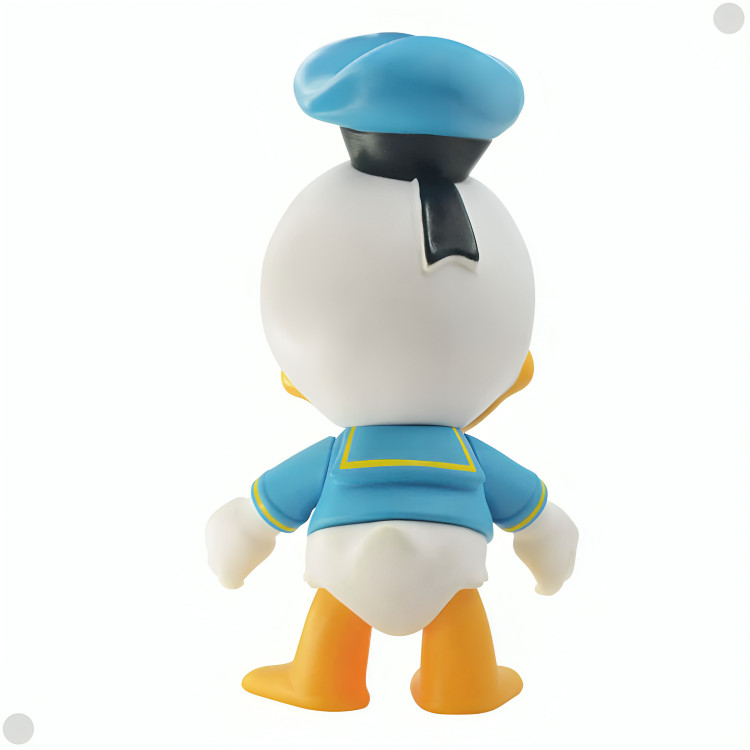 Detalhes do Boneco Vinil Articulado Baby Pato Donald 12cm 3297 - Líder