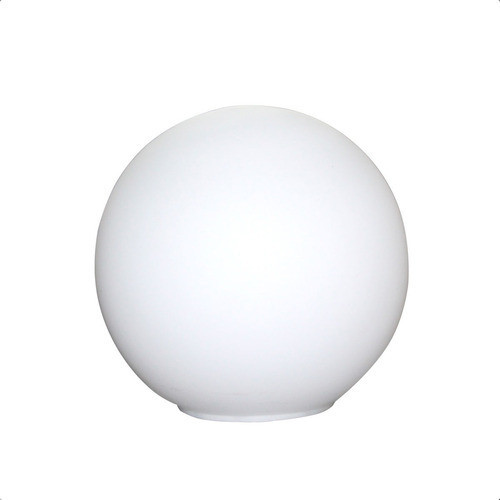 Globo Vidro Branco Fosco Pendente Luminária 15 Cm