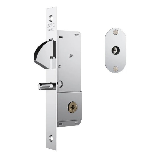 Fechadura Stam 1940 Tetra Porta Correr Bico Papagaio Cromada em Oferta na Shopee