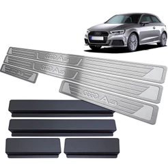 Soleira de Porta Audi A3 2017 até 2021 - Aço Inox