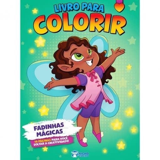 Livro Para Colorir - Fadinhas Mágicas em Oferta na Shopee