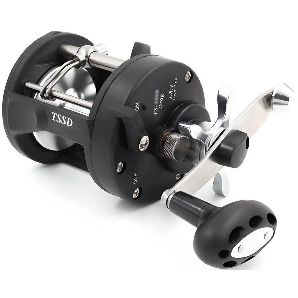 Carretilha Manivela Direita Alumínio Perfil Alto 3000 - Deyu em Oferta na Shopee