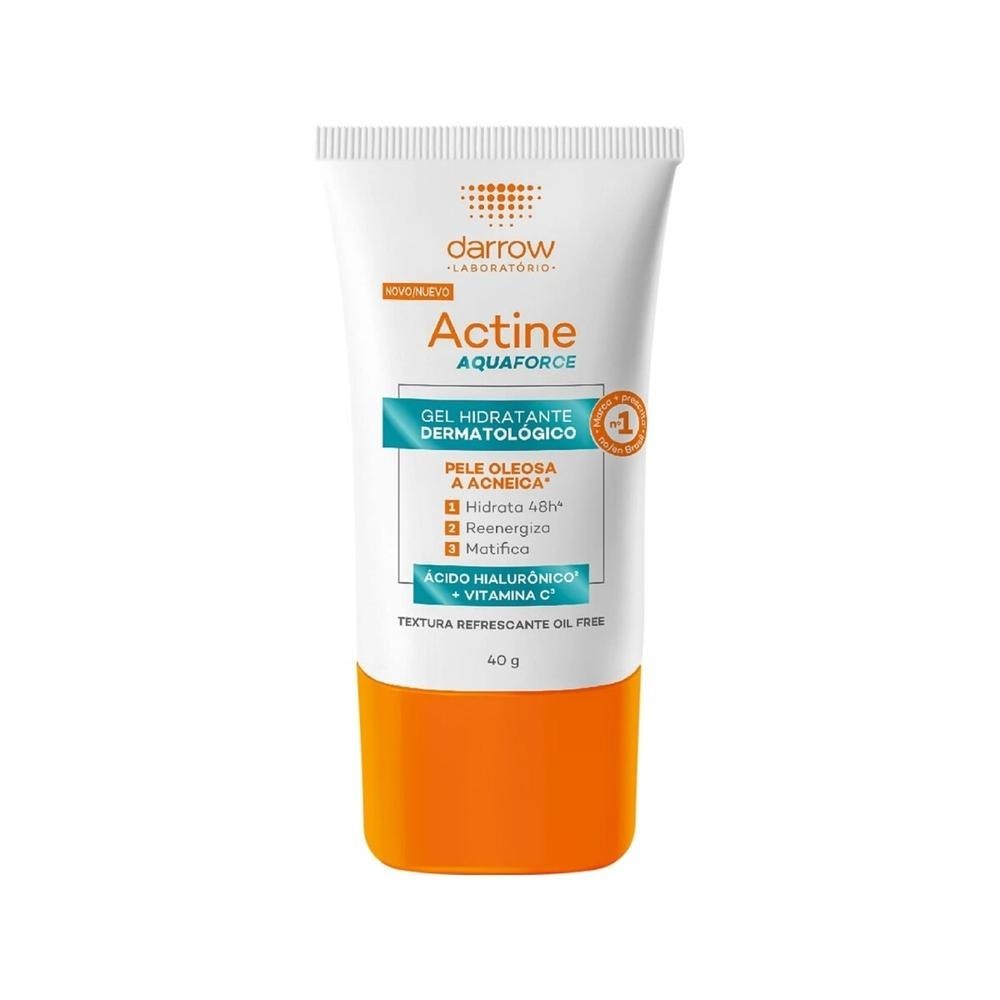 Gel Hidratante Facial Actine Aquaforce Pele Oleosa a Acneica 40g