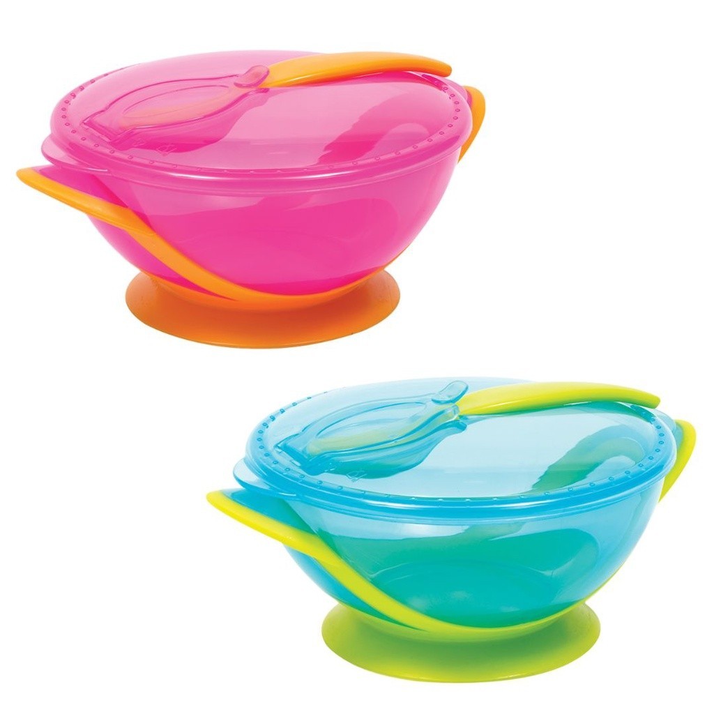 Kit Refeição Com Ventosa Prato Colher Tampa Infantil Buba em Oferta na Shopee