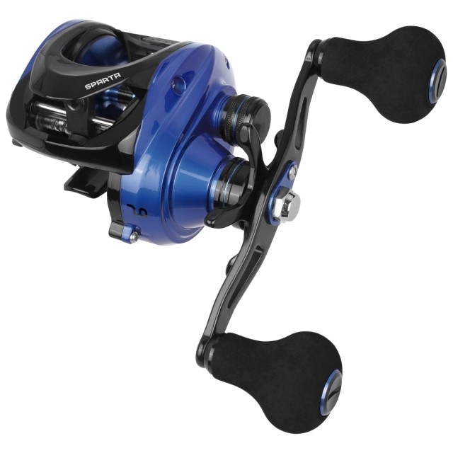 Carretilha Direita em Alumínio Profissional Saint Plus para Pesca de Alta Performance - Sparta