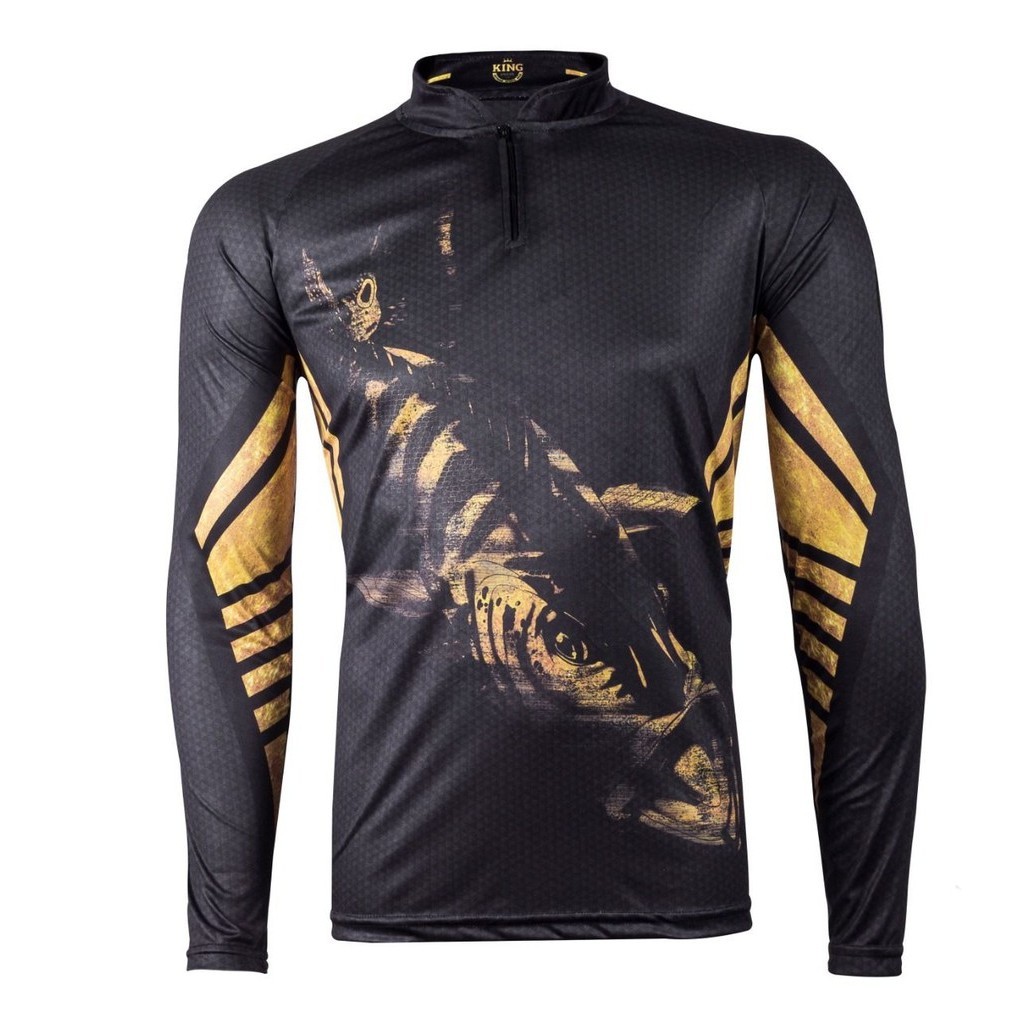 Camiseta Pesca King Sublimada Viking 10 Tucunaré