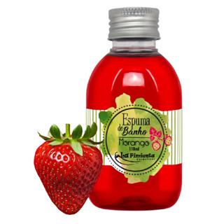 Espuma de Banho MORANGO - Banho Cheio de Prazer e Romantismo em Oferta na Shopee
