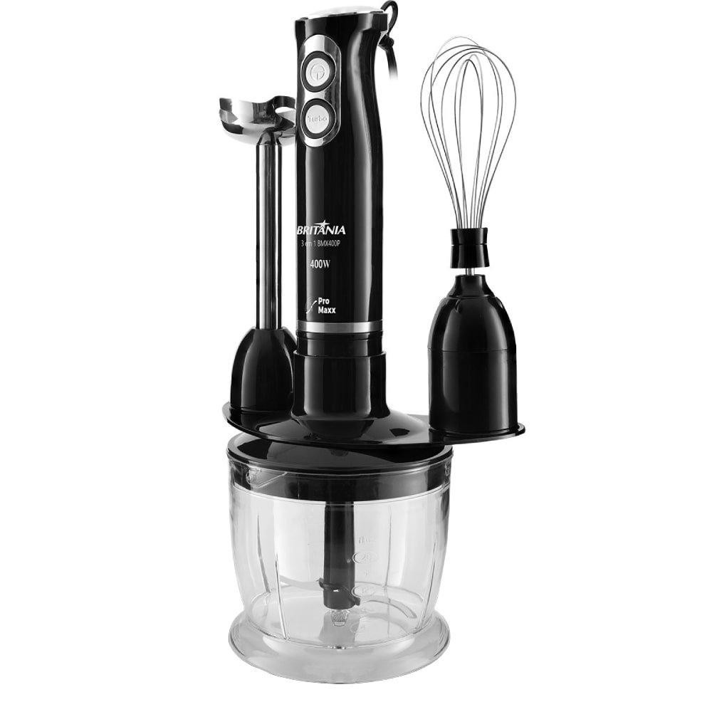 Mixer Britânia BMX400P, Jarra 1,2 Litros, 400W, Preto - Home Appliances