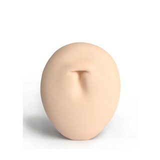 Umbigo de Silicone Para Treinamento Perfuraçao Piercing e Expositor Realista Nude